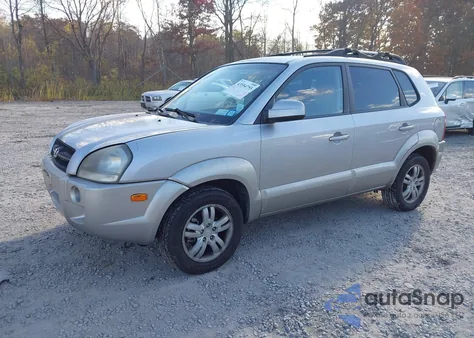 2006 Hyundai Tucson Gls/Limited из США, поврежденный, VIN KM8JN72D56U298654